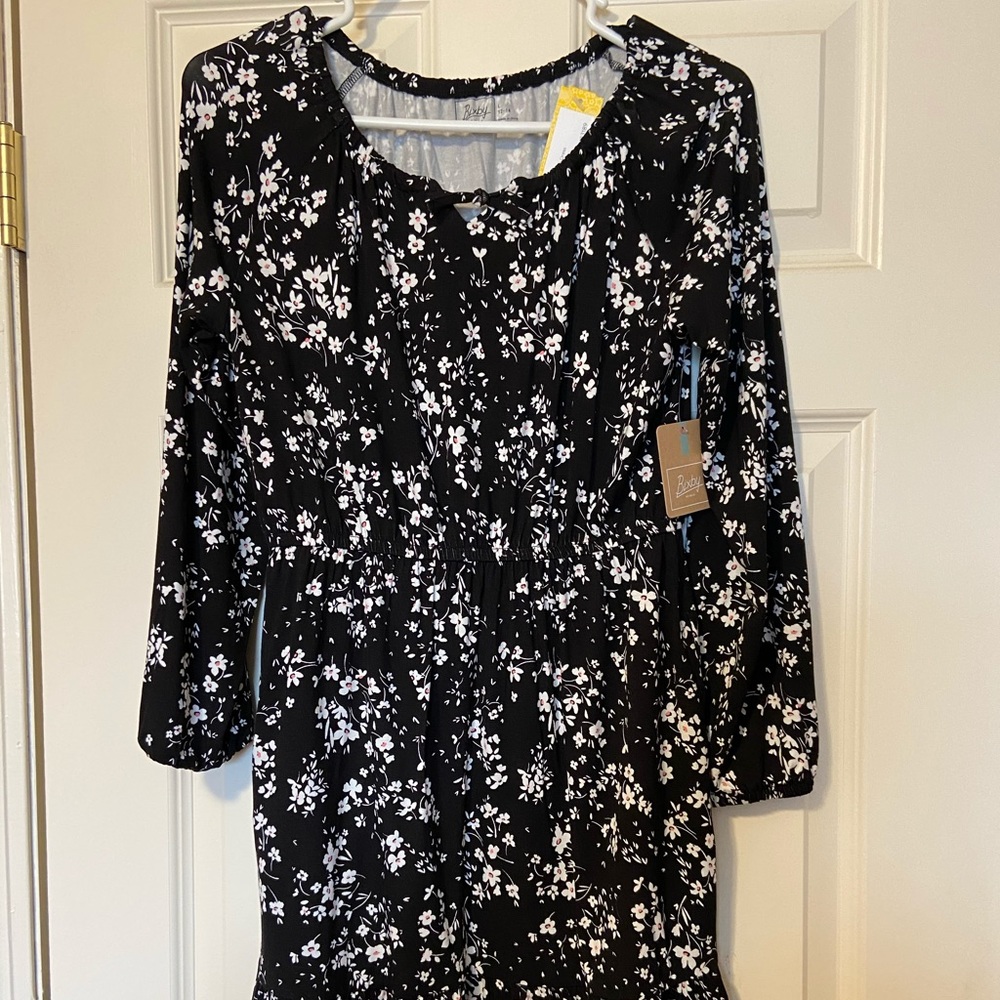 Rumi + Ryder Adyline tie flounce dress